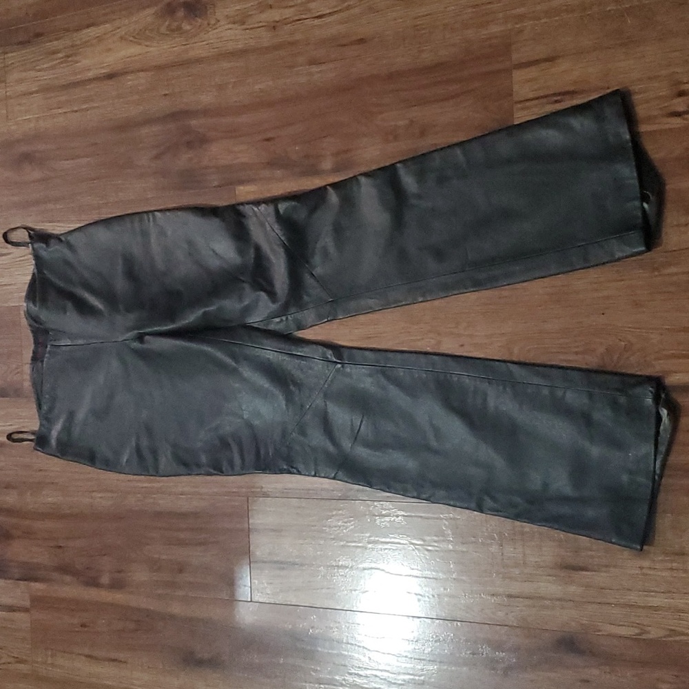 Leather pants( Ralph Lauren)